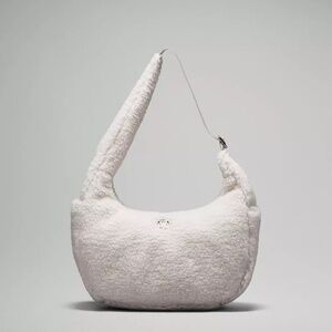 LULULEMON Mini Shoulder Bag 4L Fleece In White